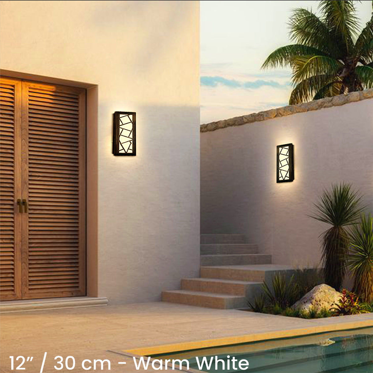 Harper Waterproof Led Outdoor Wall Light - Harper-1-Luxehomezone