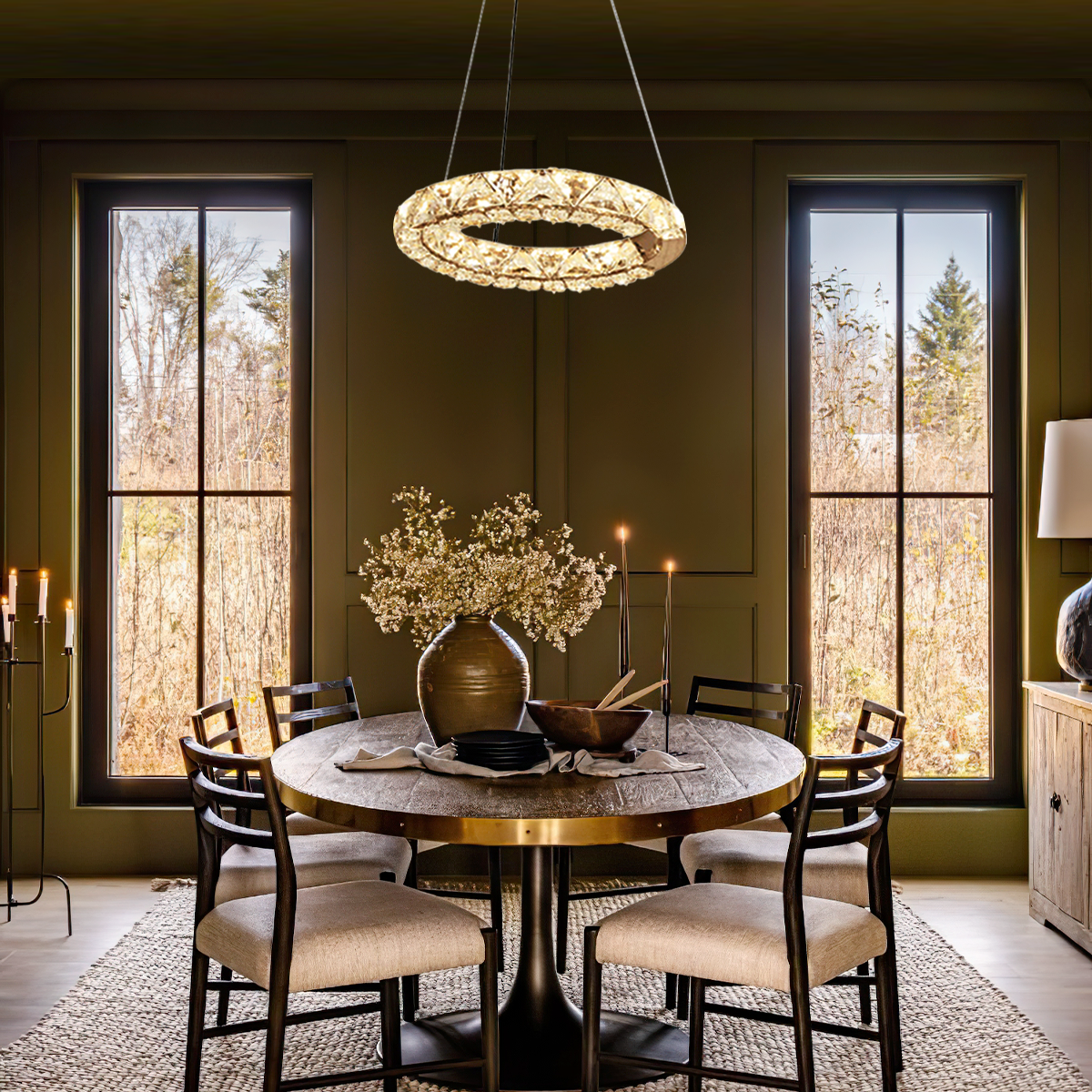 Cryls Jana Modern Chandelier - Crystals-1-Luxehomezone