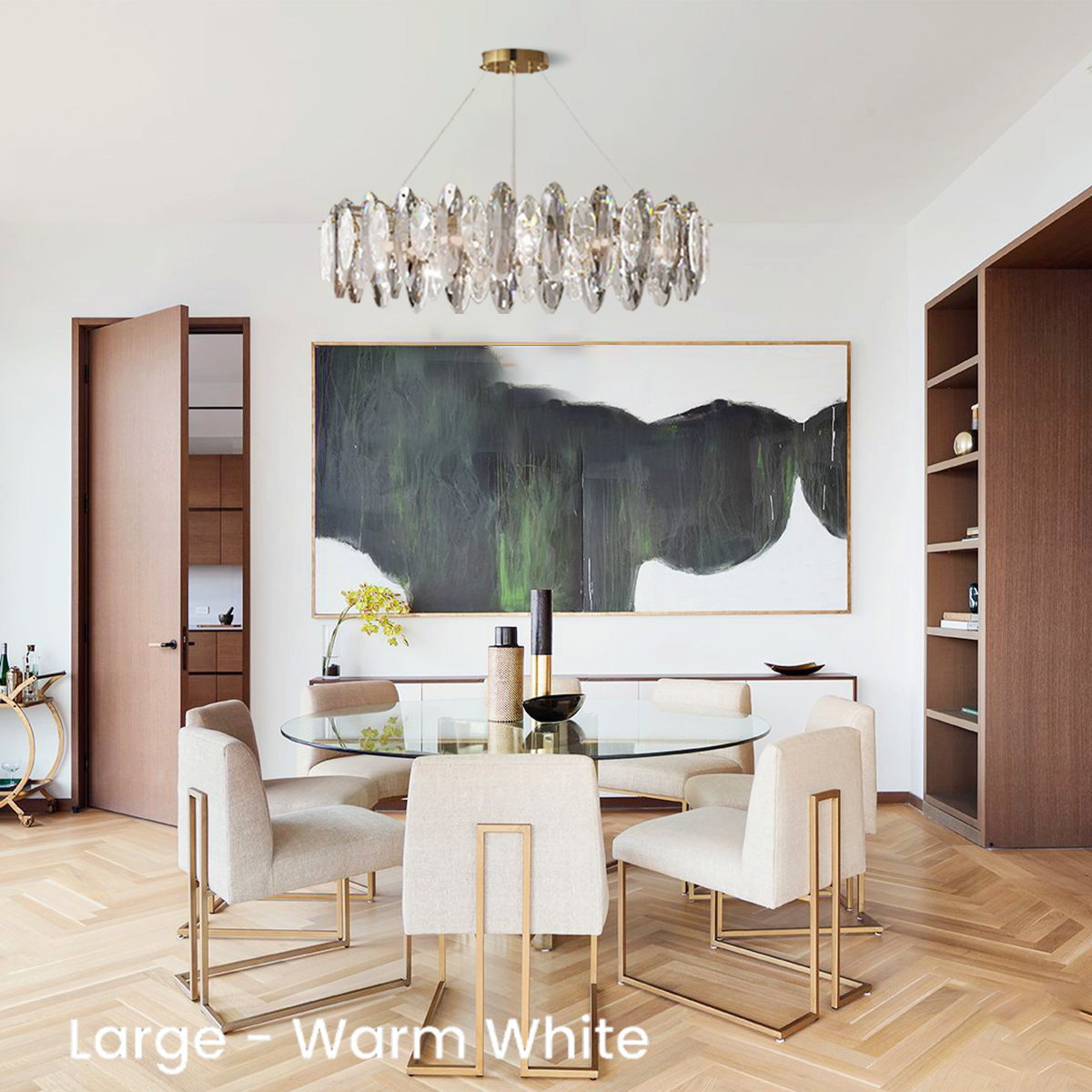 Crystals Celestial Luxury  Chandelier - Crystals-1-Luxehomezone