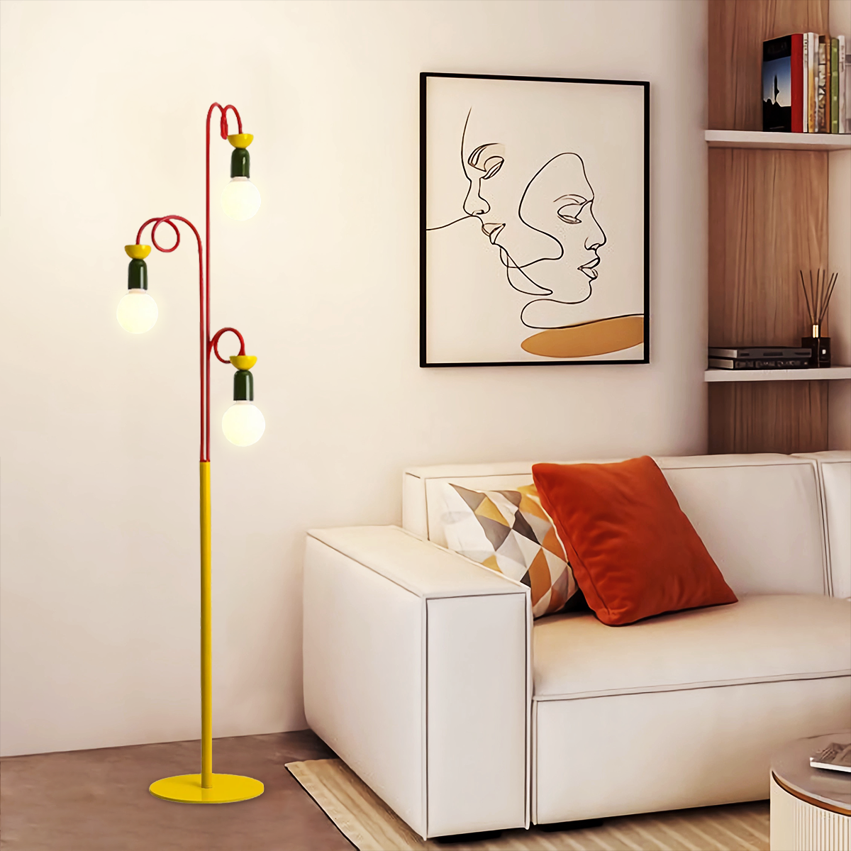 Circulo Play Floor Light - Bend-1-Luxehomezone