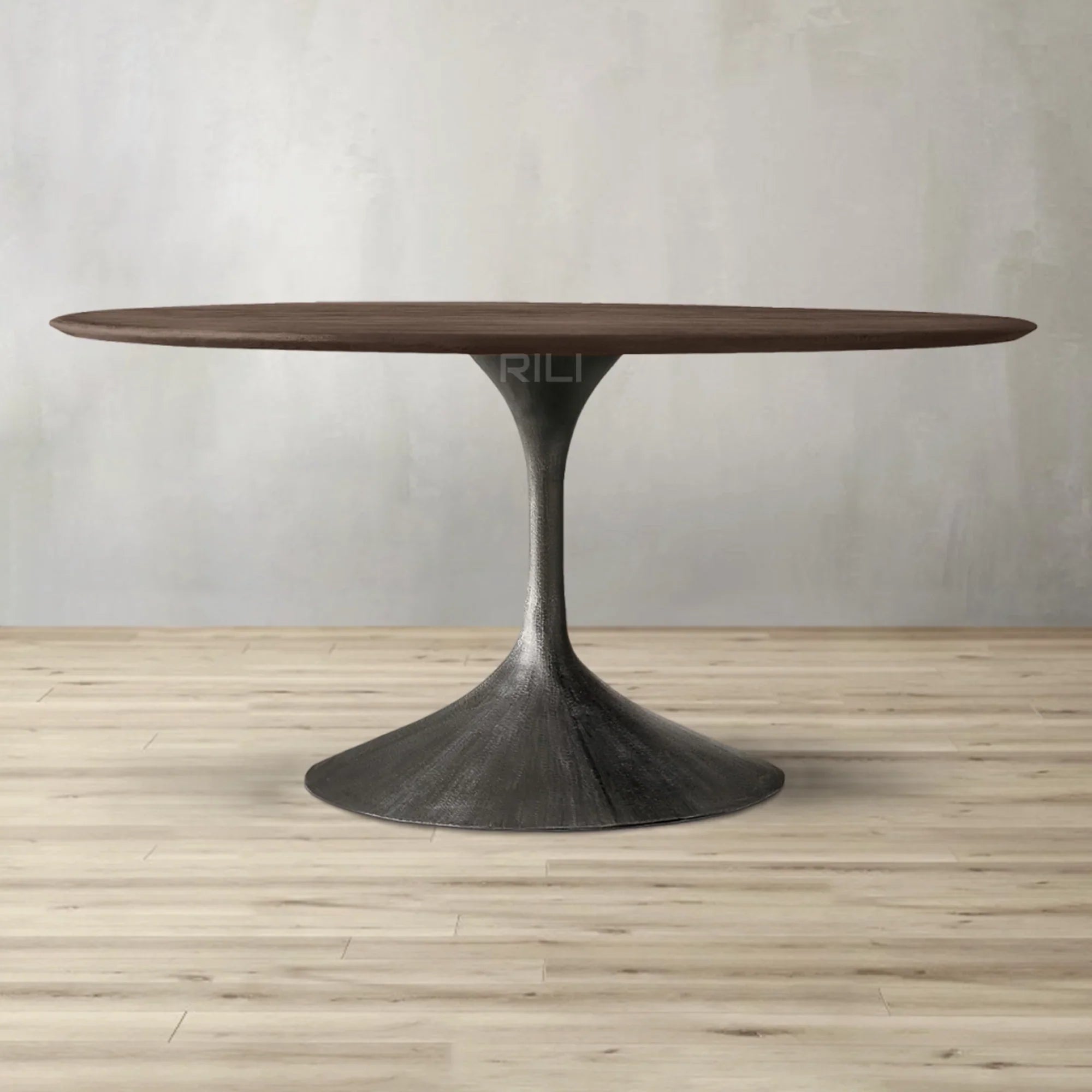 Aero Wood Round Dining Table