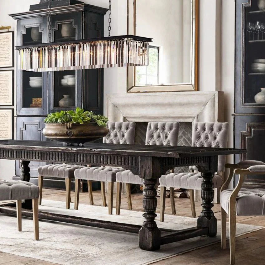 Leyland Rectangular Chandelier 60"