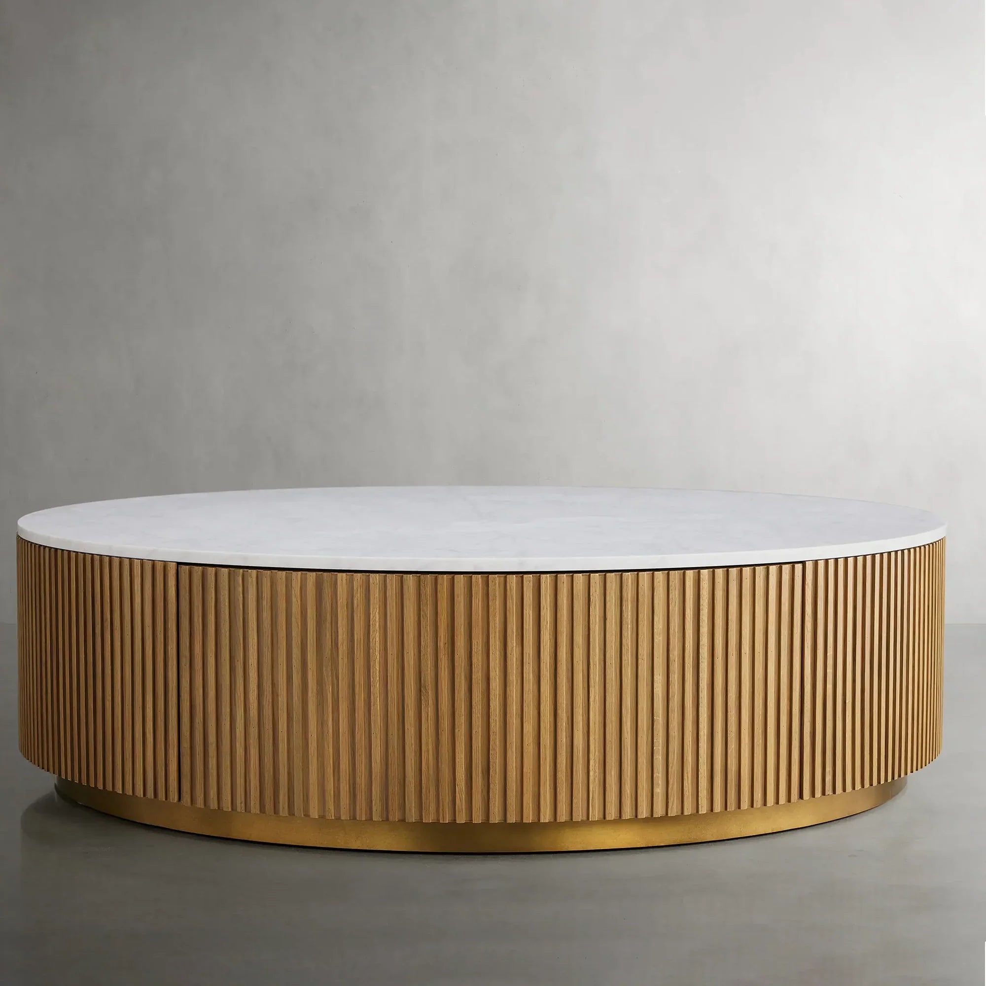 Finn Round Storage Coffee Table