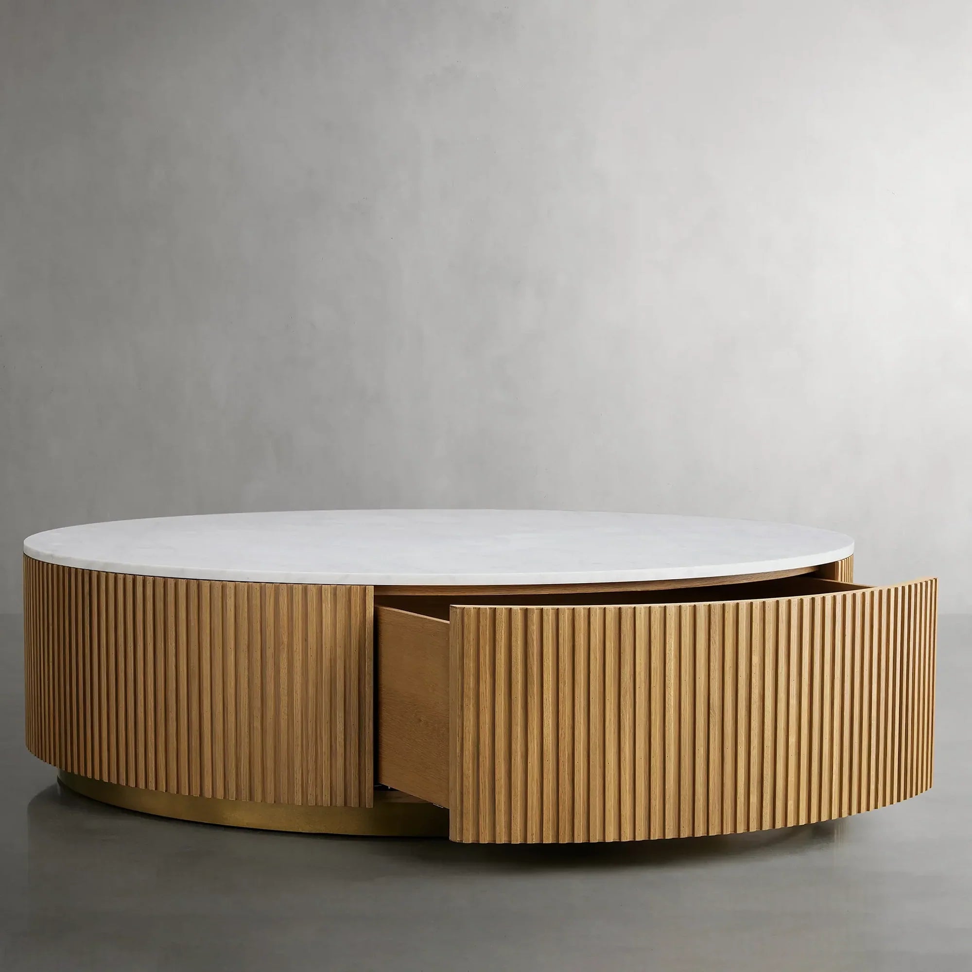 Finn Round Storage Coffee Table