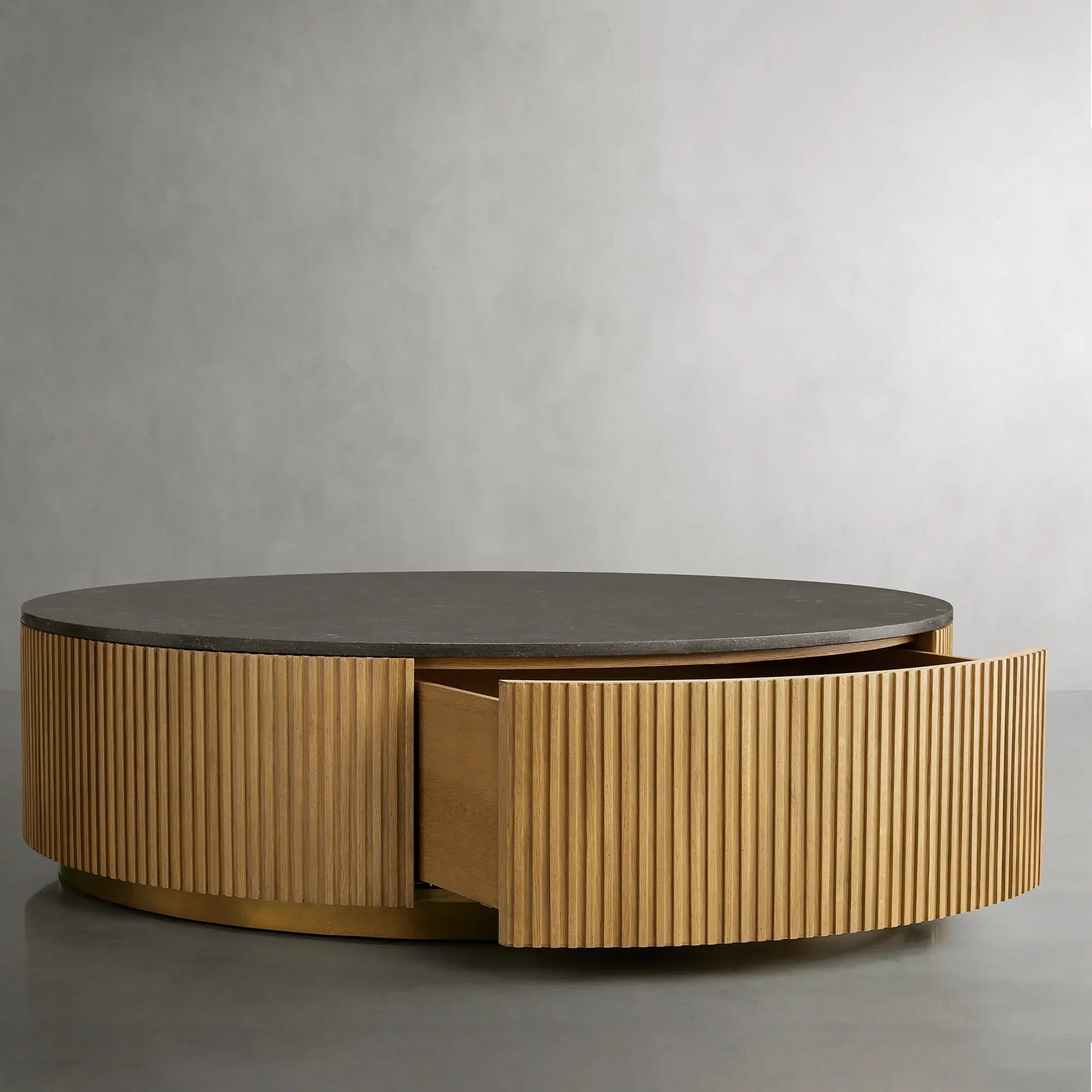 Finn Round Storage Coffee Table