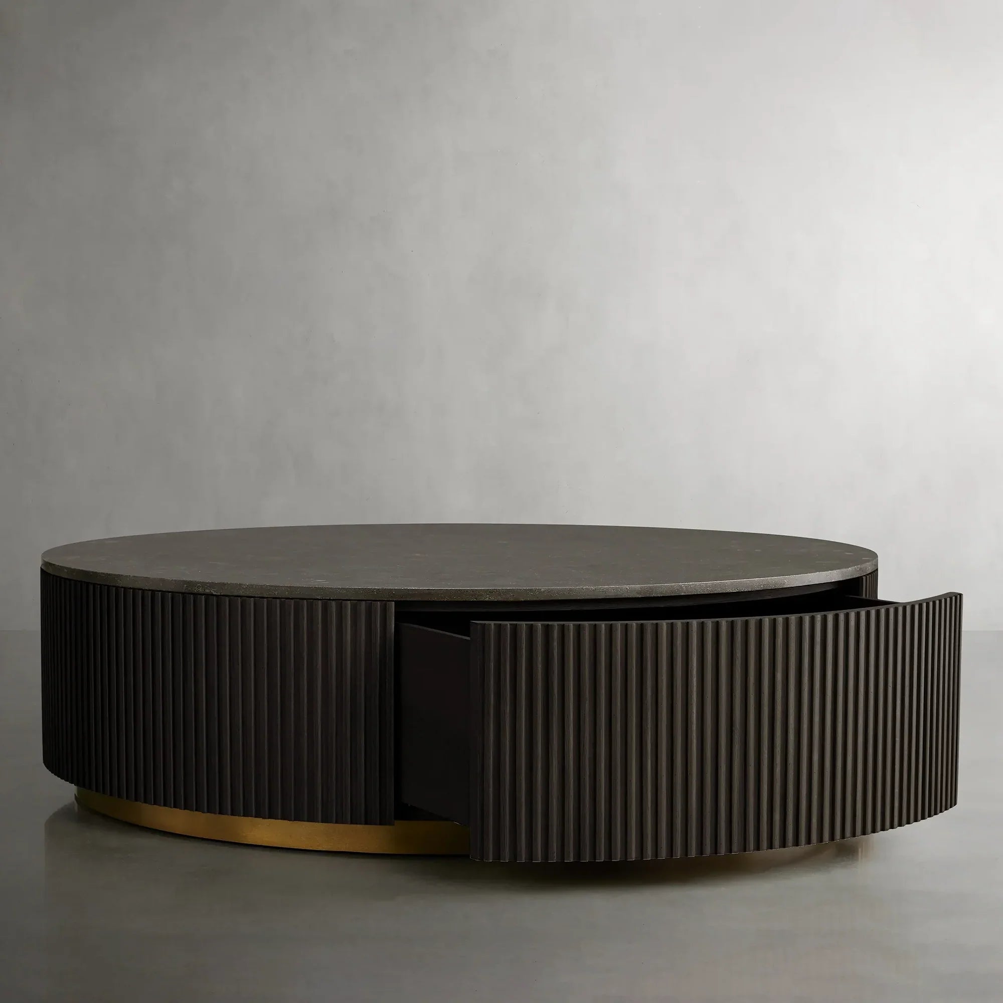 Finn Round Storage Coffee Table