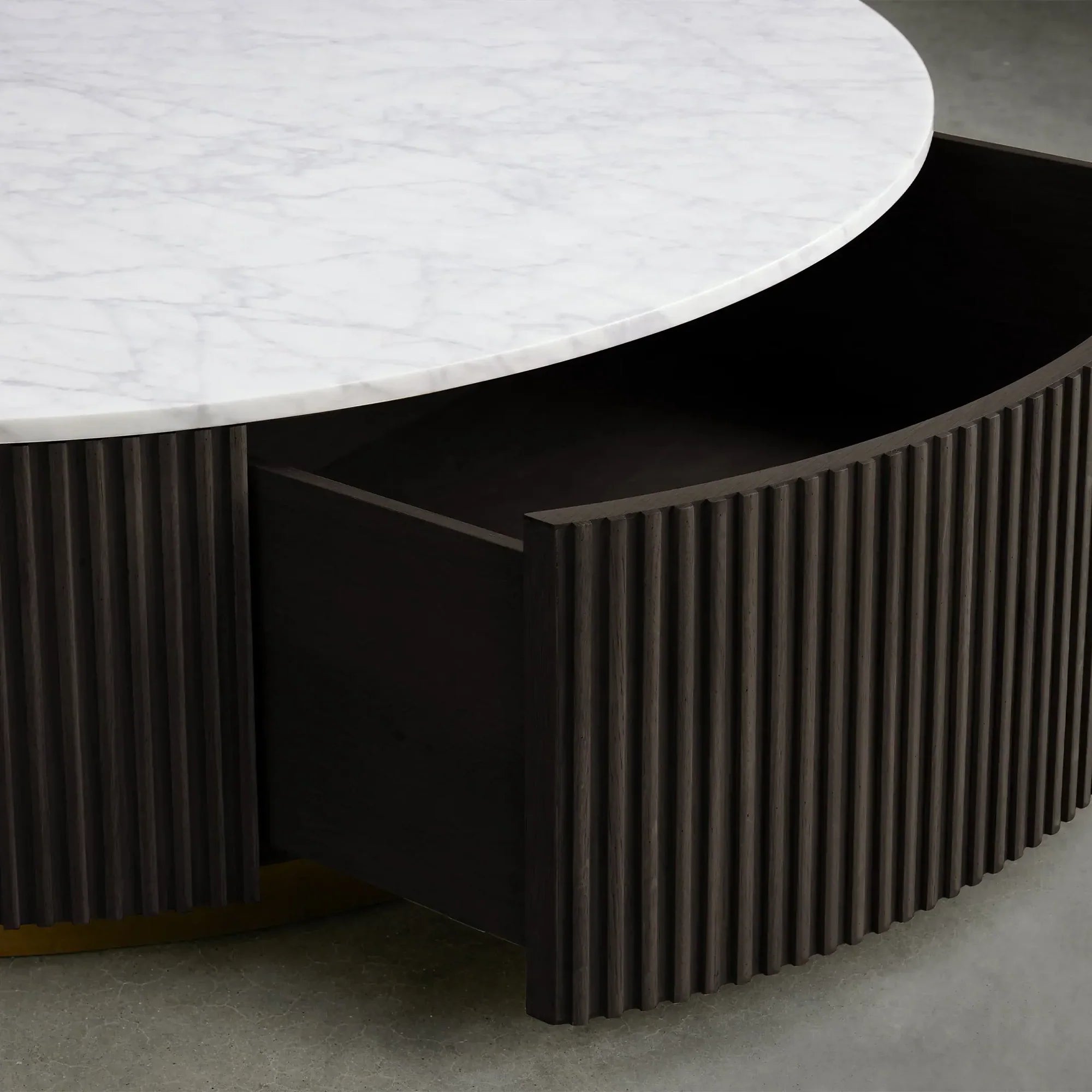 Finn Round Storage Coffee Table
