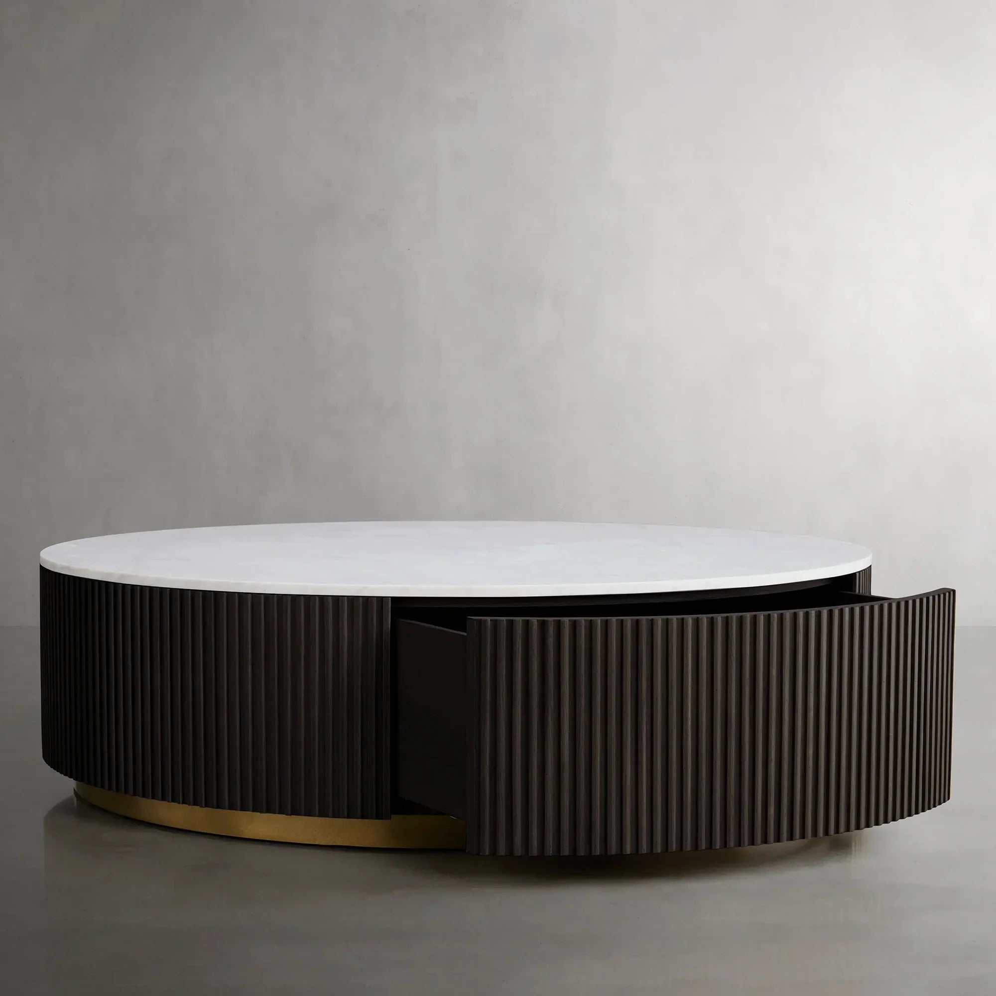 Finn Round Storage Coffee Table