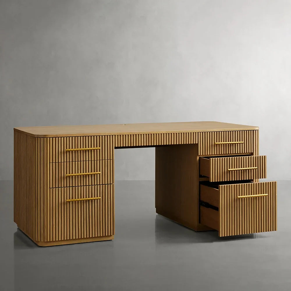 Finn Wood Executive Desk