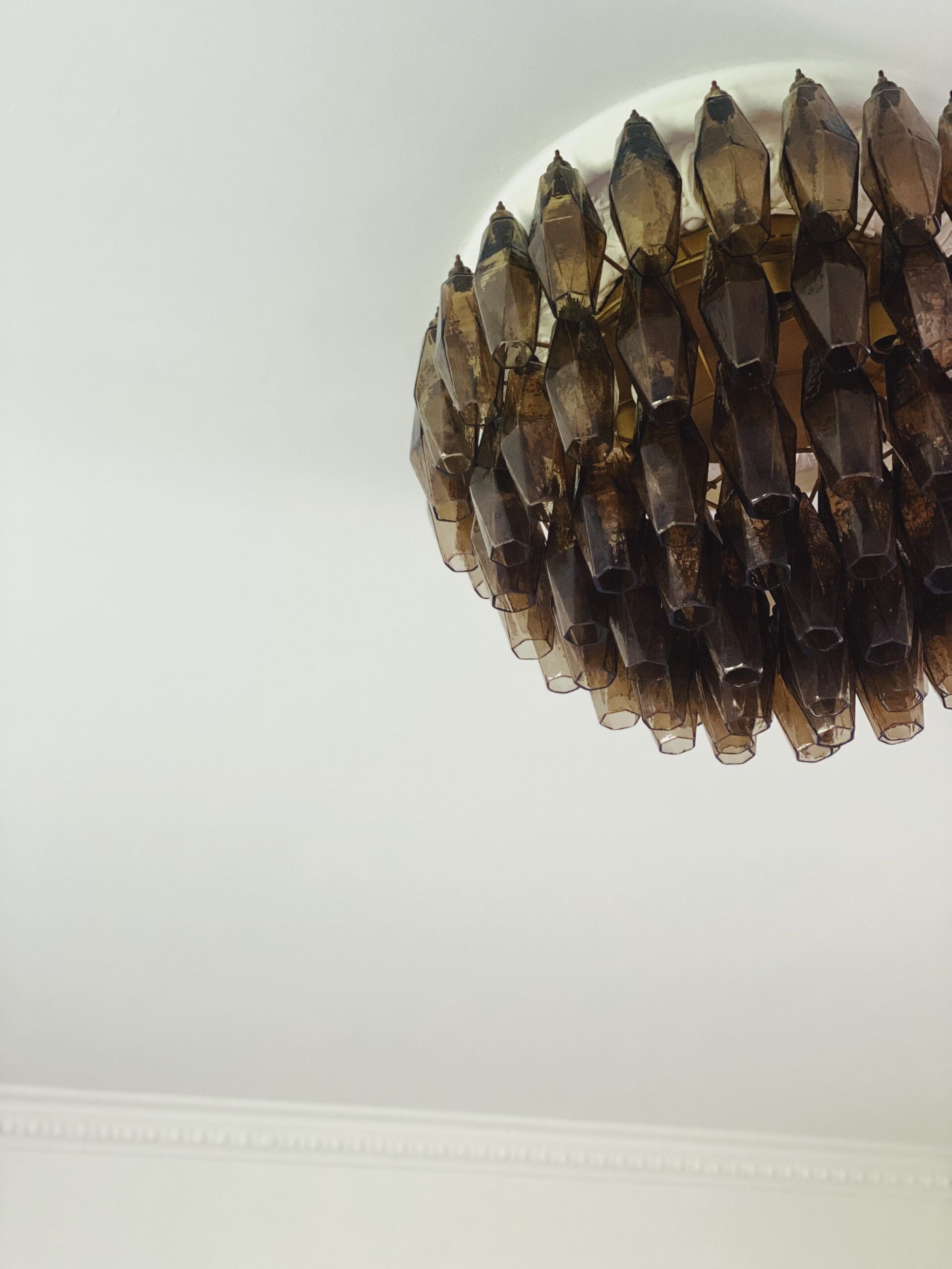 Florence Murano Chandelier Poliedri 84 glasses