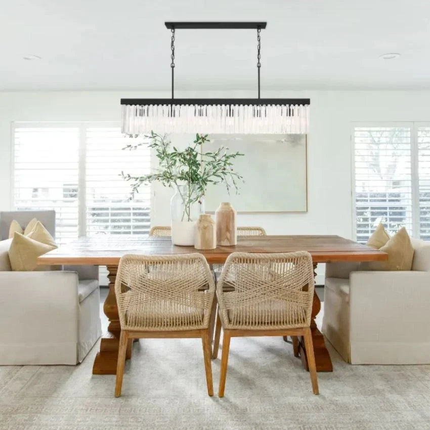 Novara Rectangle Chandelier 48"