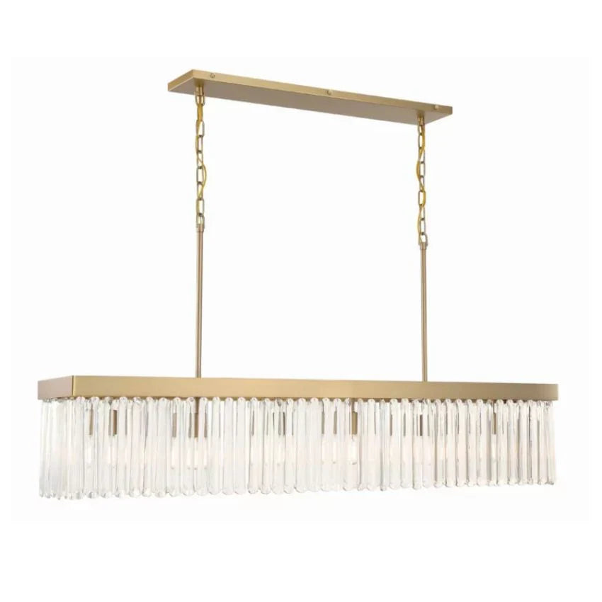Novara Rectangle Chandelier 48"