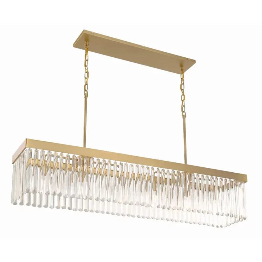 Novara Rectangle Chandelier 48"
