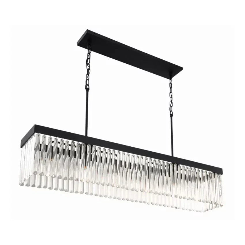Novara Rectangle Chandelier 48"
