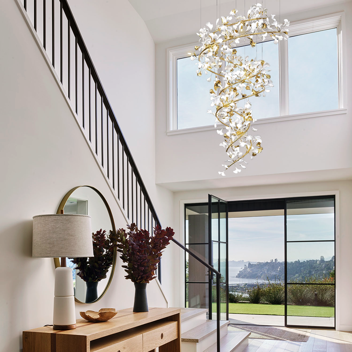 Gingko Chandelier Style Q - Luxehomezone