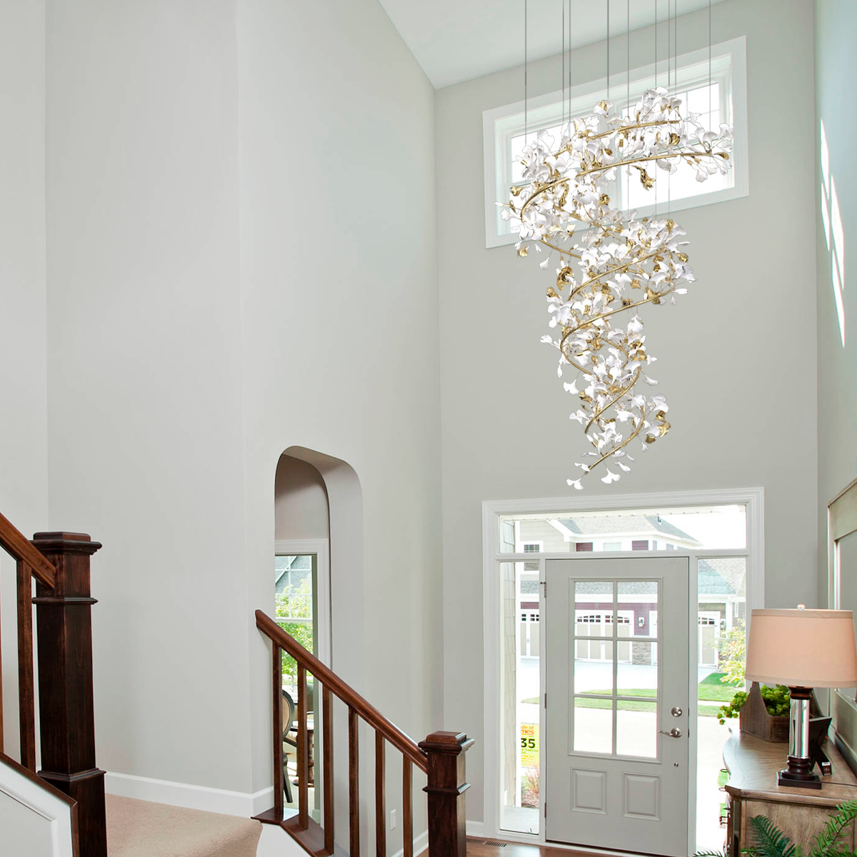Gingko Chandelier Style Q - Luxehomezone