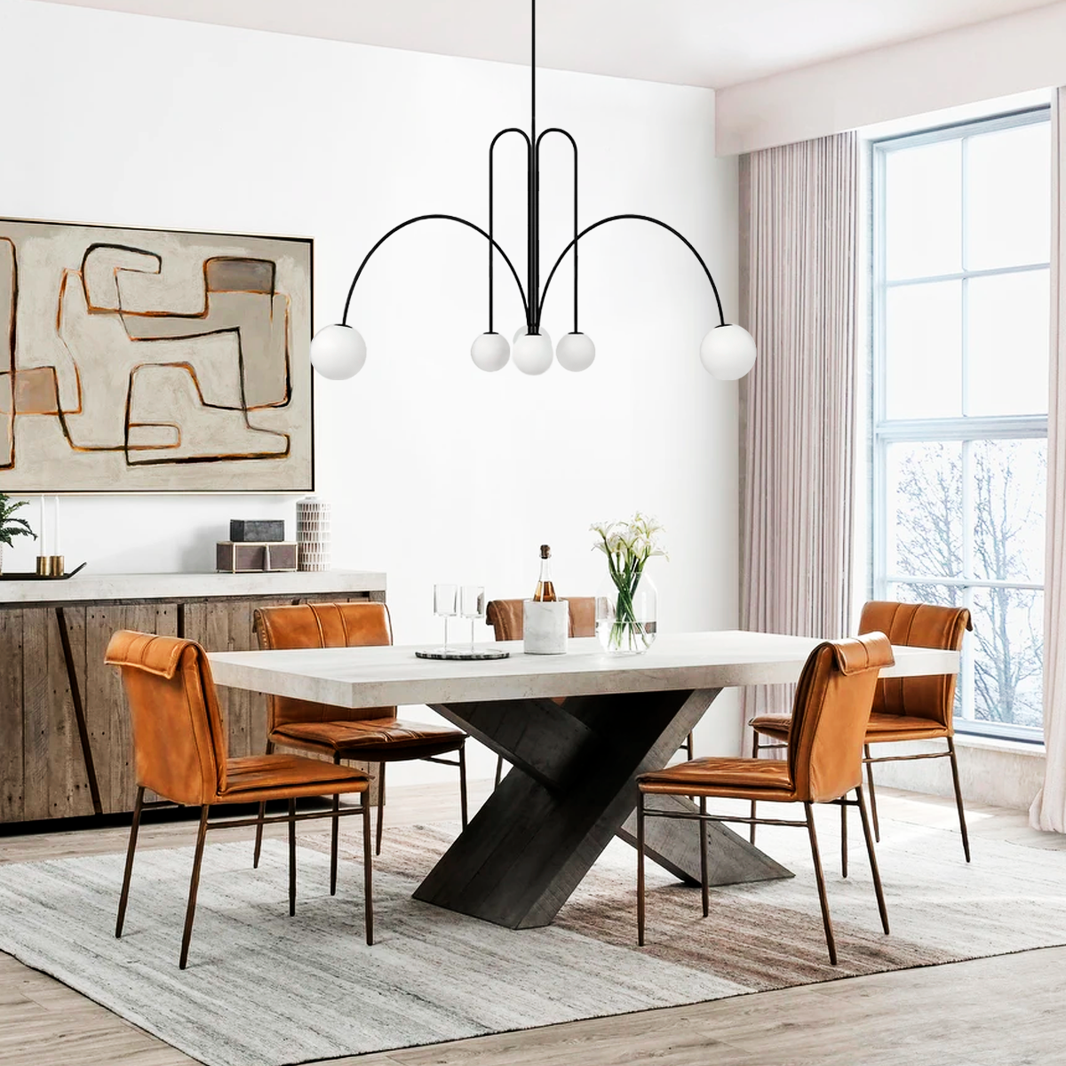 Gran Finale Suspension Chandelier 31'' 39'' 51'' - Luxehomezone