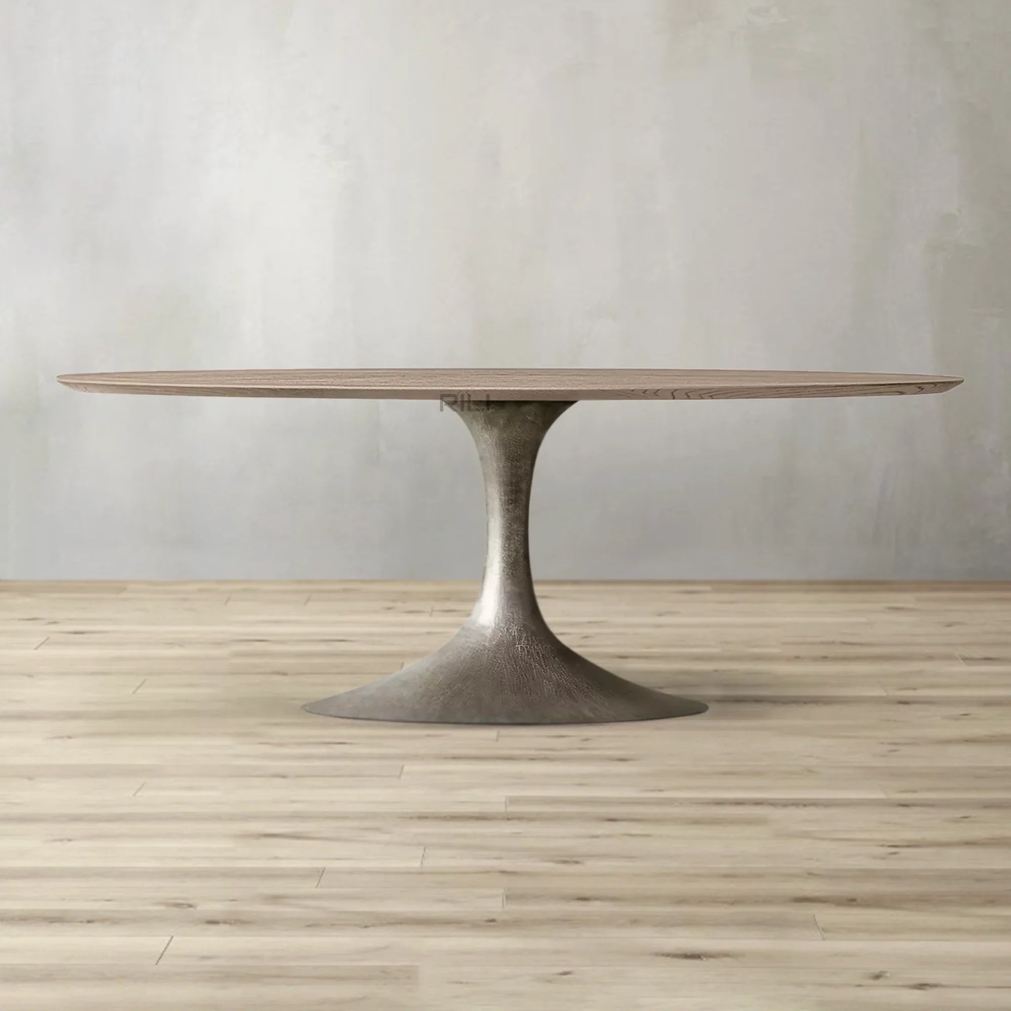 Aero Wood Oval Dining Table