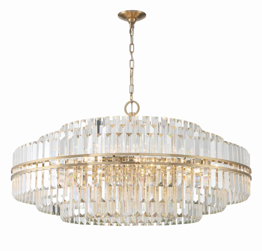 Hayes Round Chandelier 41" 4 Tiers