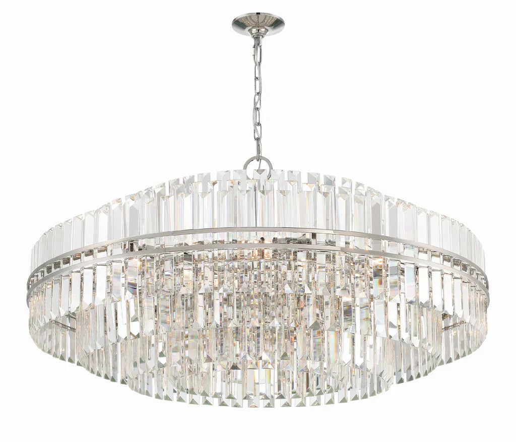 Hayes Round Chandelier 41" 4 Tiers
