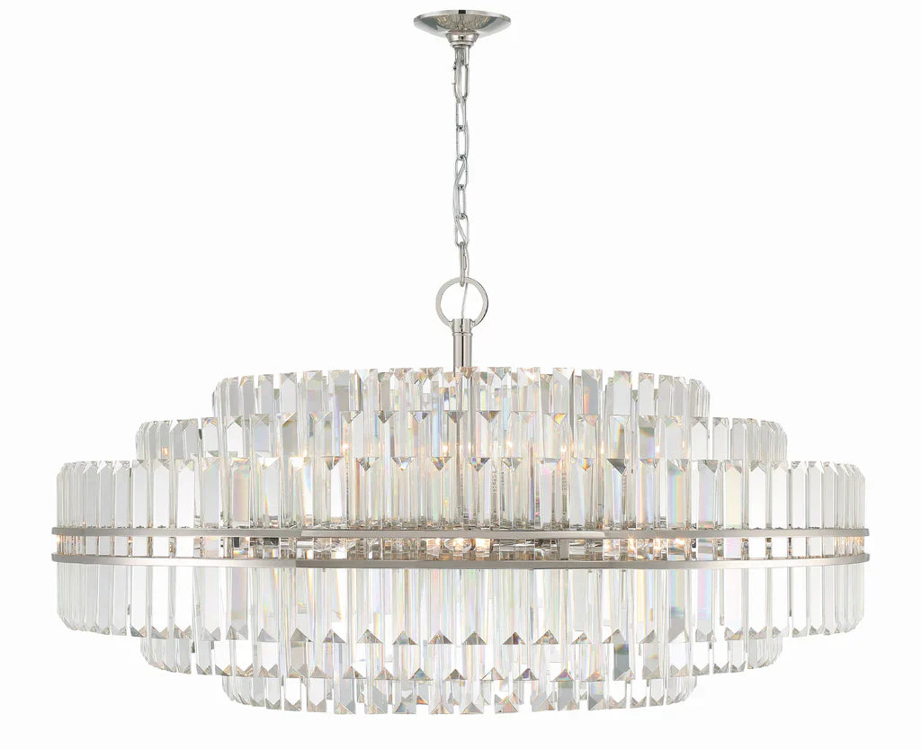 Hayes Round Chandelier 41" 4 Tiers