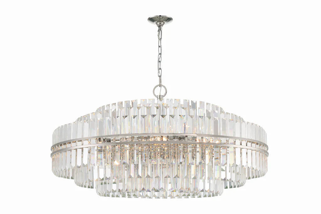 Hayes Round Chandelier 41" 4 Tiers