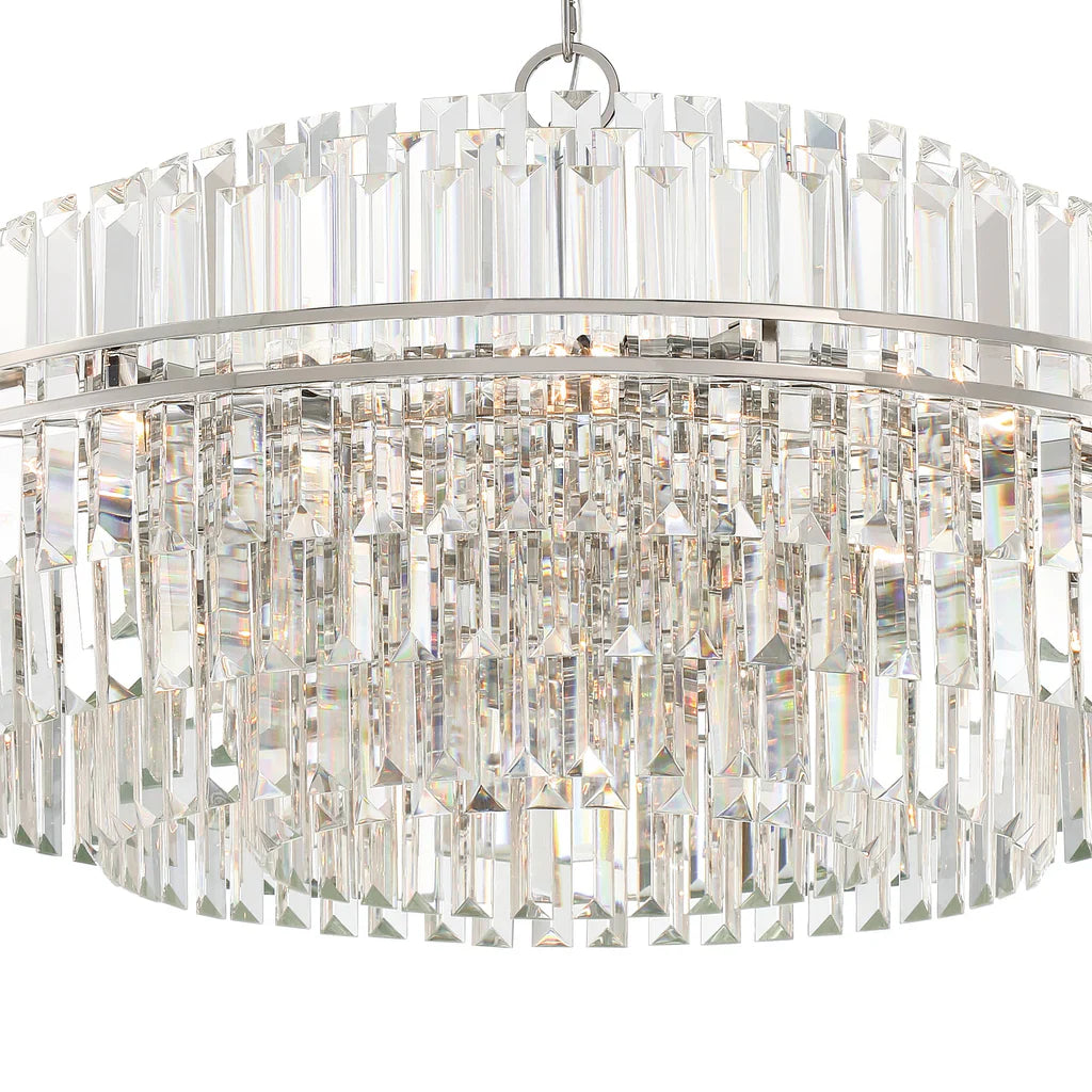 Hayes Round Chandelier 41" 4 Tiers