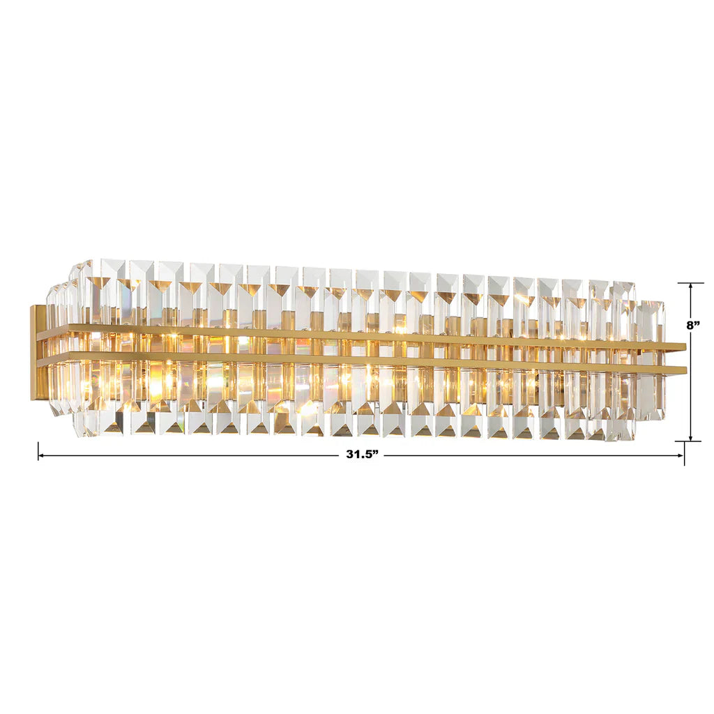 Hayes Rectangular Wall Sconce 32"