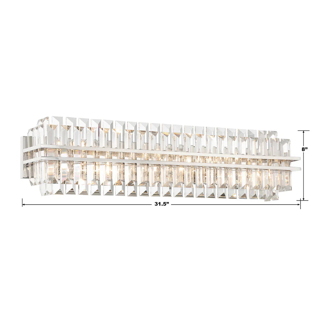 Hayes Rectangular Wall Sconce 32"