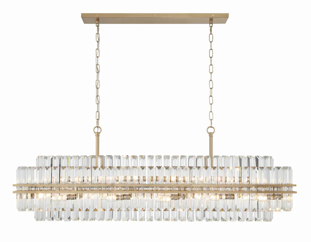 Hayes Rectangular Chandelier 50"
