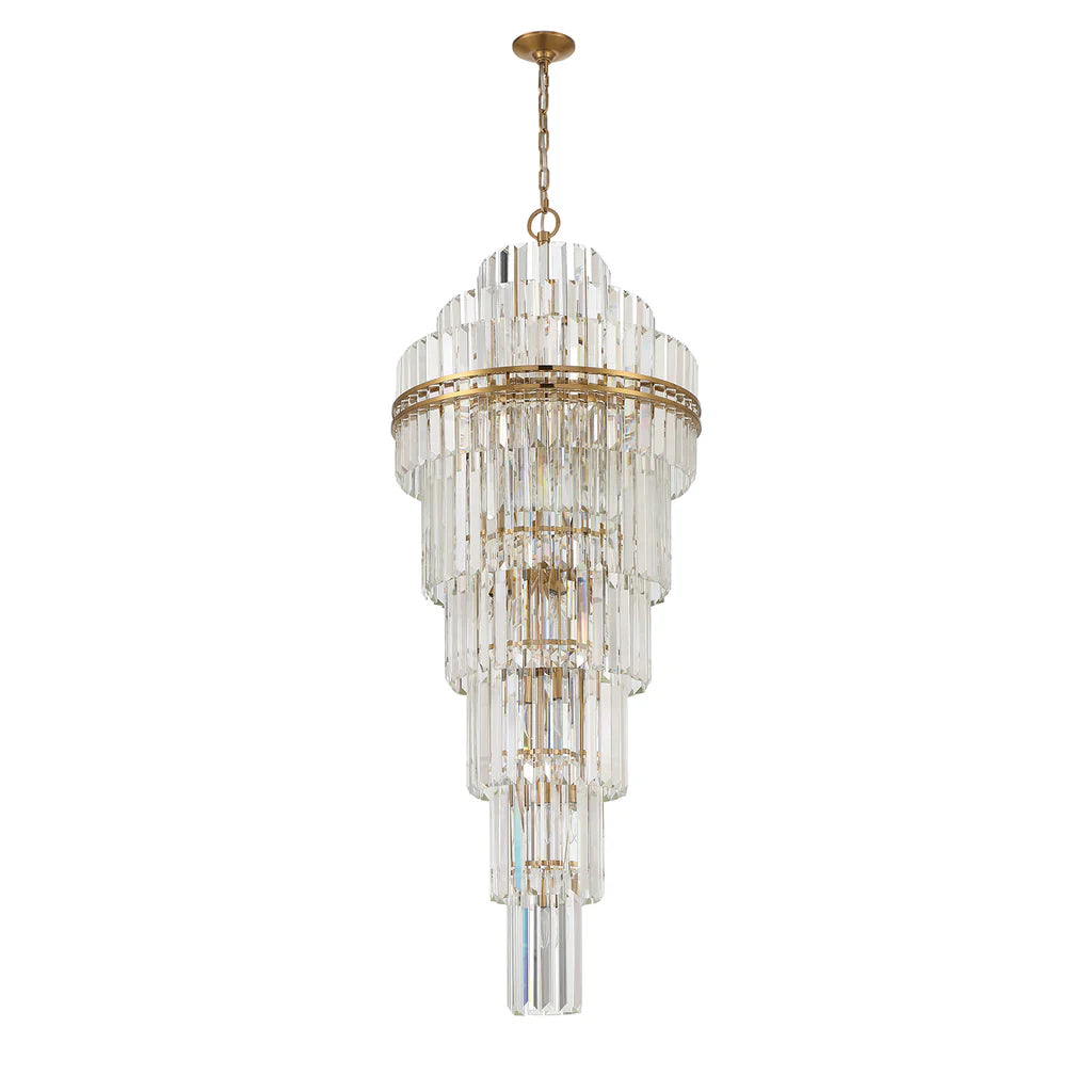 Hayes Round Chandelier 24" 4-Tiers