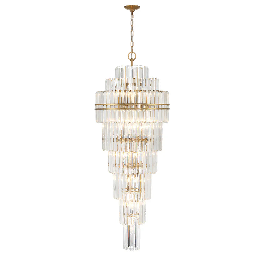 Hayes Round Chandelier 24" 4-Tiers