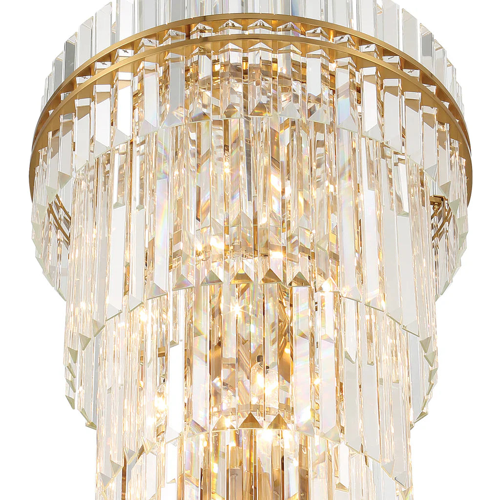 Hayes Round Chandelier 24" 4-Tiers