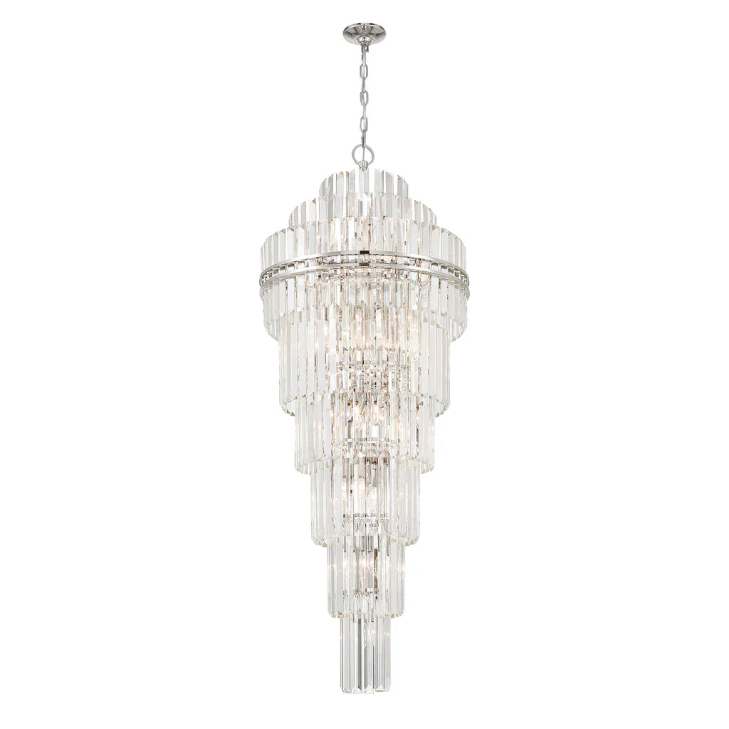 Hayes Round Chandelier 24" 4-Tiers