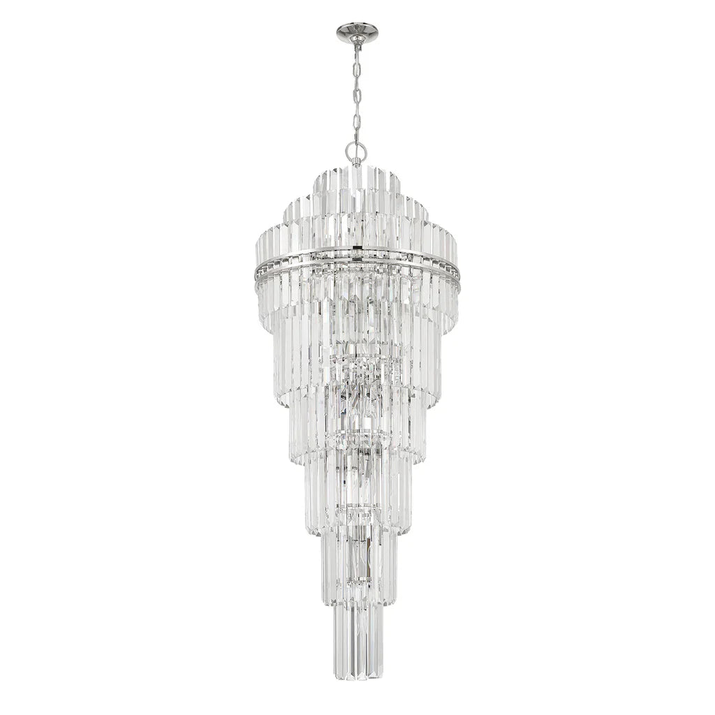 Hayes Round Chandelier 24" 4-Tiers
