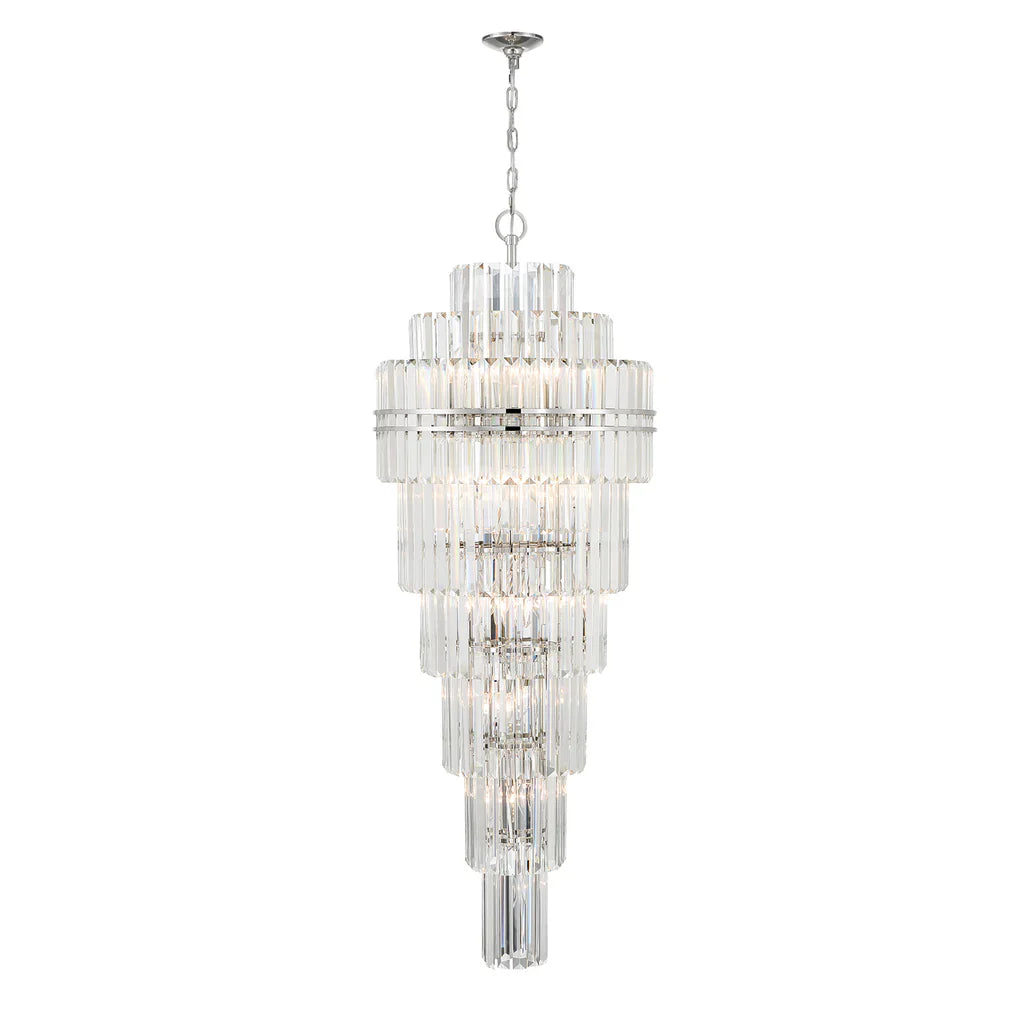 Hayes Round Chandelier 24" 4-Tiers