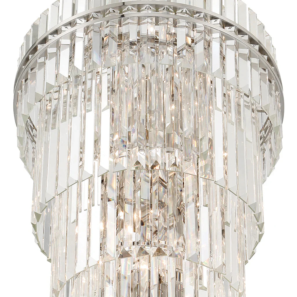 Hayes Round Chandelier 24" 4-Tiers