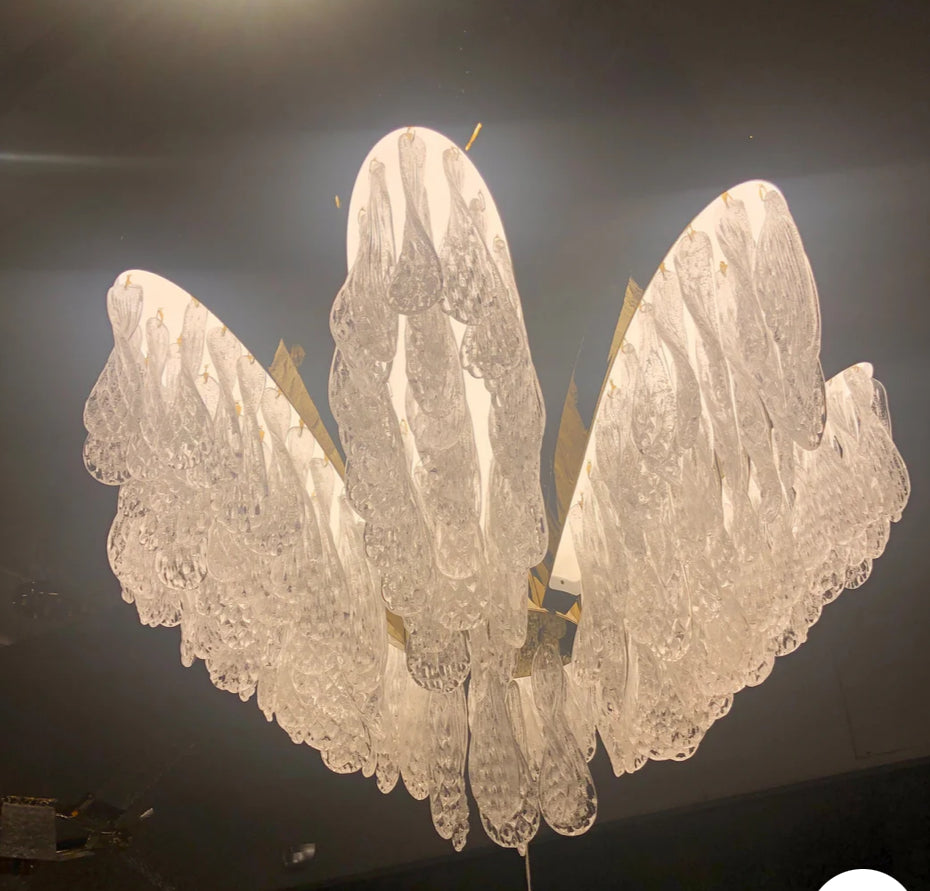 Palm-Villa Murano Glass Chandelier