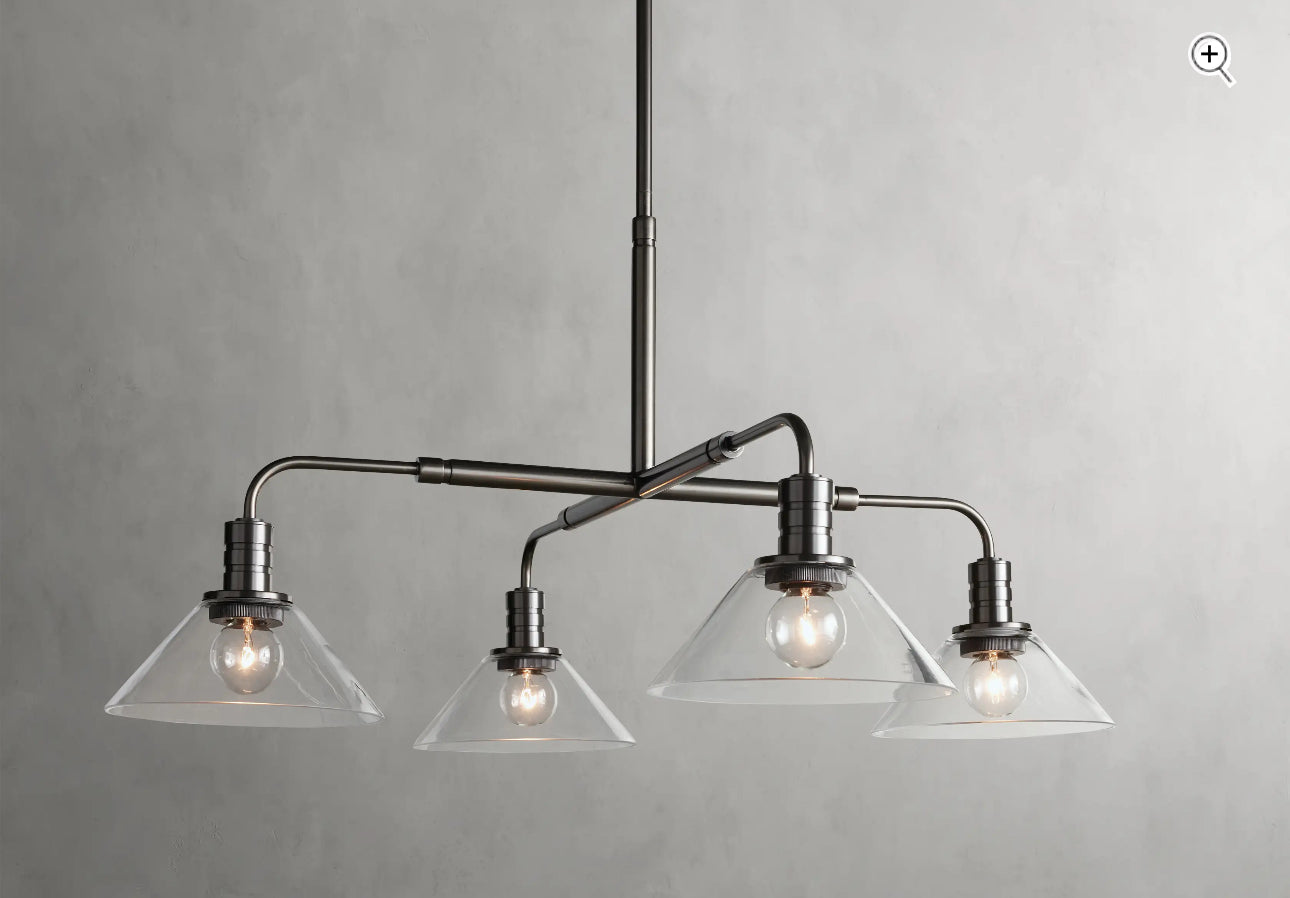 Theron Round 30" Chandelier in Bronze