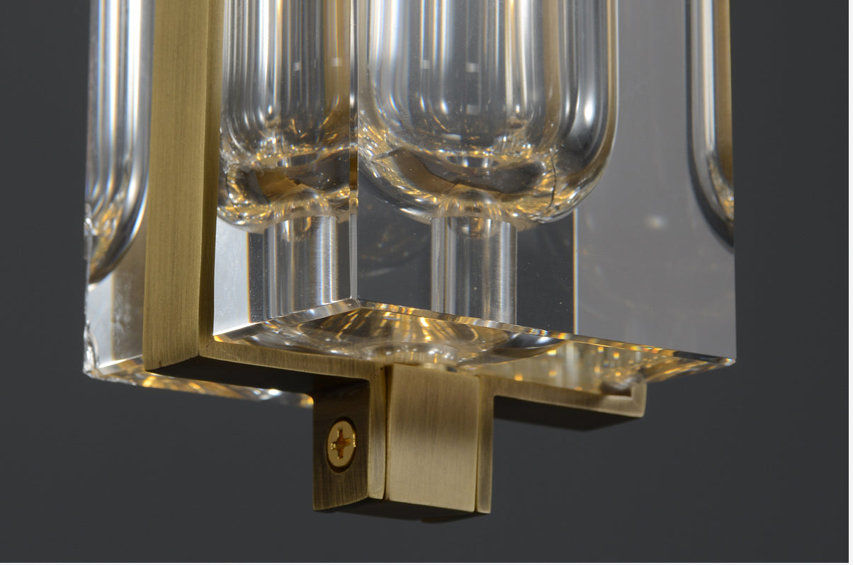 Avner Single Brass Pendant
