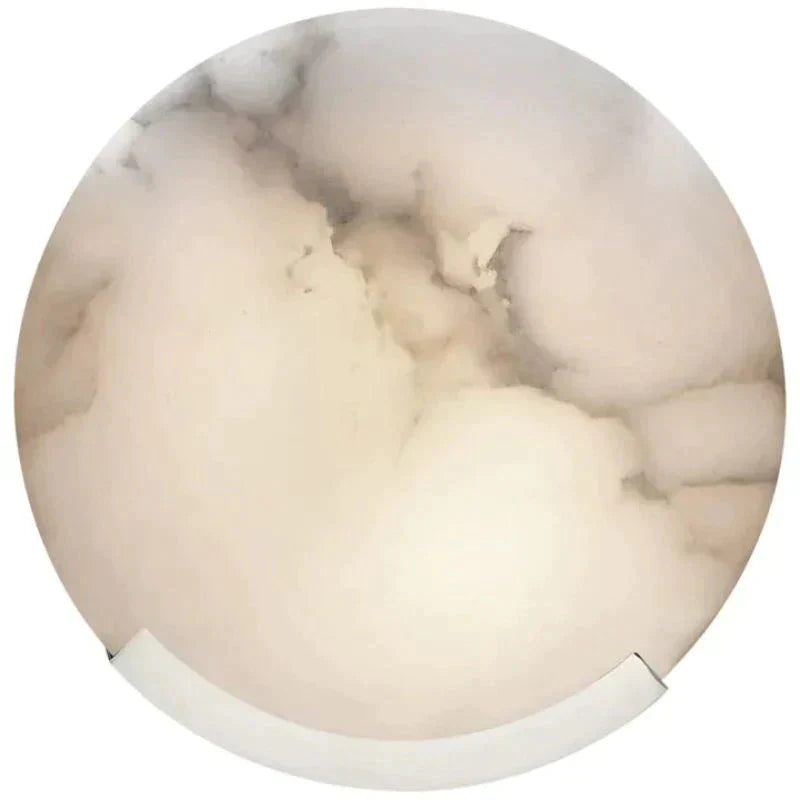Trinidad Alabaster Plate Sconce