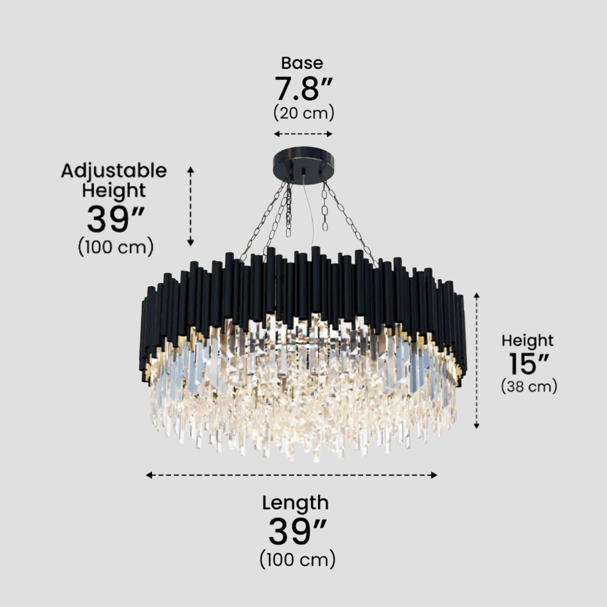 Luxury Crystals Chandelier - Crystals-1-Luxehomezone