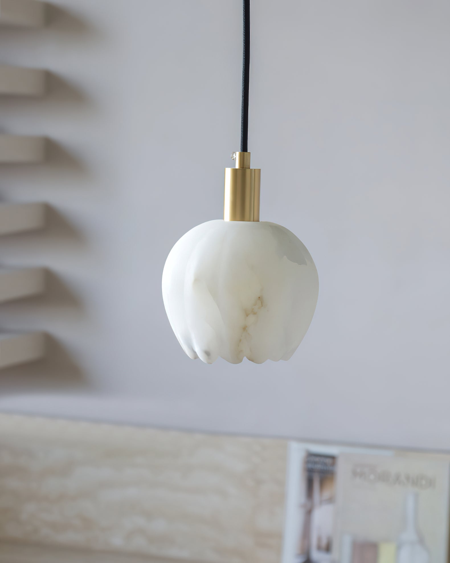 Lilin Alabaster Pendant Light - Alabaster globe light, Ambient lighting, Artistic pendant light, Custom lighting, Decorative lighting, Designer lighting, Dining room lighting, High ceiling lighting, High-end lighting, Innovative lighting, Luxury lighting, Modern chandelier, Modern pendant lighting, Sophisticated lighting, Stylish pendant light- Pendant Light1-Luxehomezone