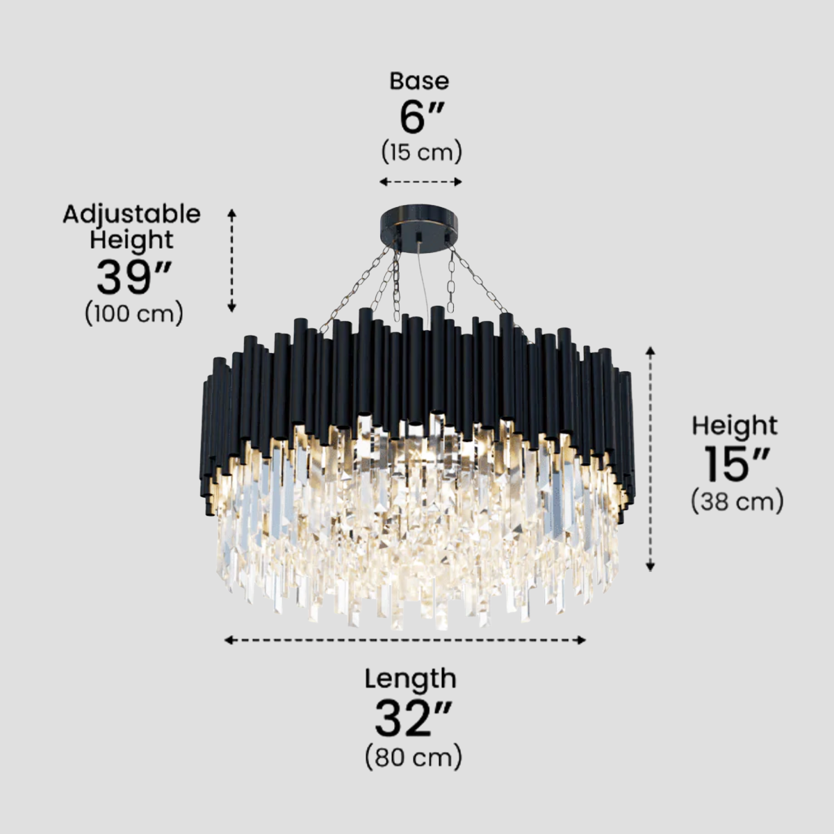 Luxury Crystals Chandelier - Crystals-1-Luxehomezone