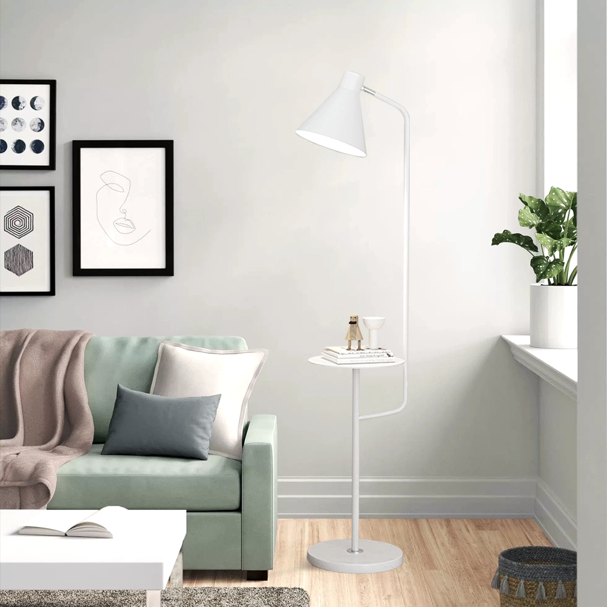 Macaroon Floor Lamp W 11″ - Luxehomezone