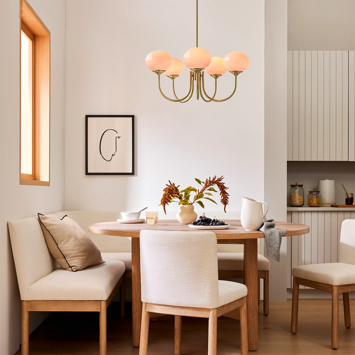 Marshmallow Chandelier 18''  26'' - Luxehomezone