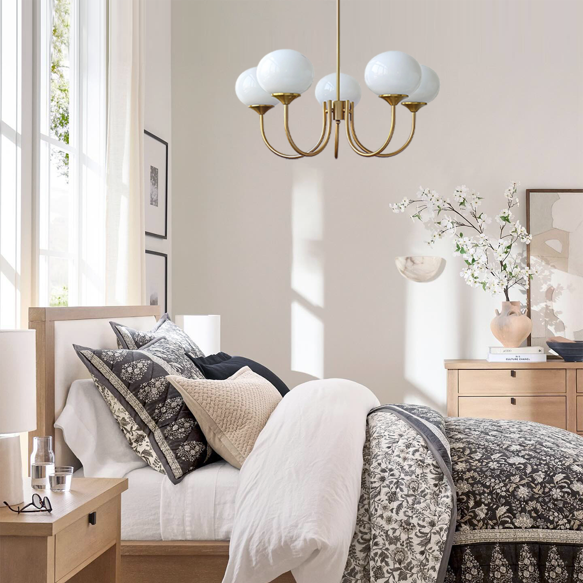 Marshmallow Chandelier 18''  26'' - Luxehomezone