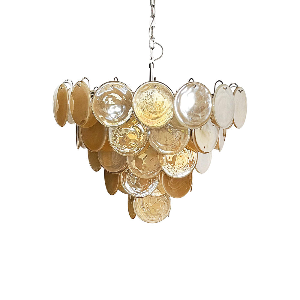 Bettina Murano Glass Chandelier 57 Gold