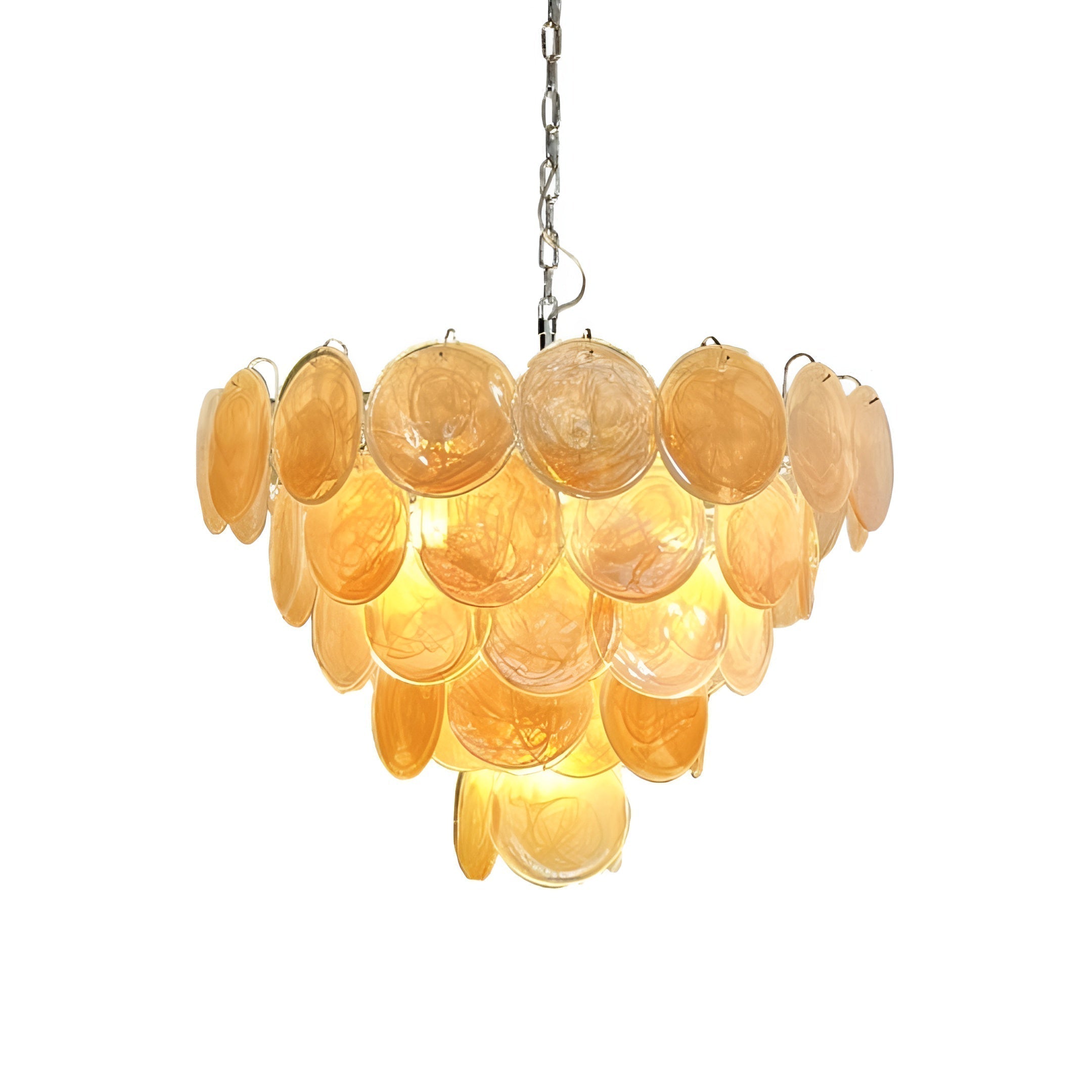 Bettina Murano Glass Chandelier 57 Gold