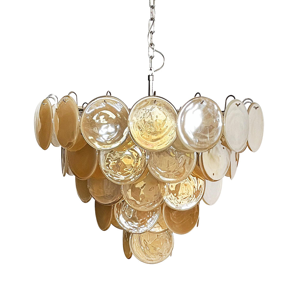 Bettina Murano Glass Chandelier 57 Gold